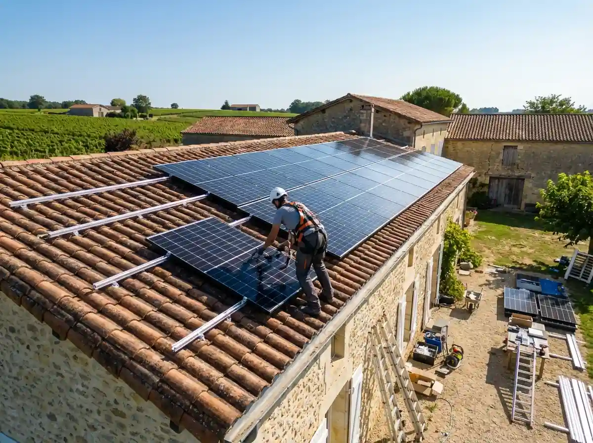 Installation de Panneaux Solaires Frontenac